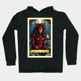 The Devil Card From the Light Mermaid Tarot Deck. Hoodie